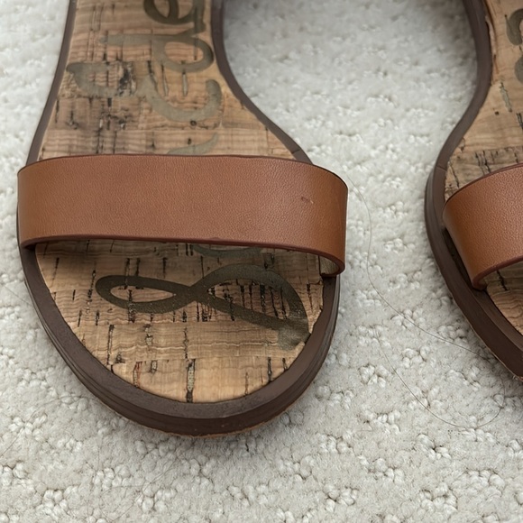 Sam Edelman Brown Sandals with Silver Buckle - Picture 3 of 14